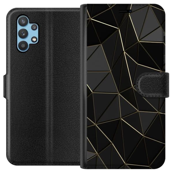 Kompatibelt Plånboksfodral till Samsung Galaxy A32 5G Midnight