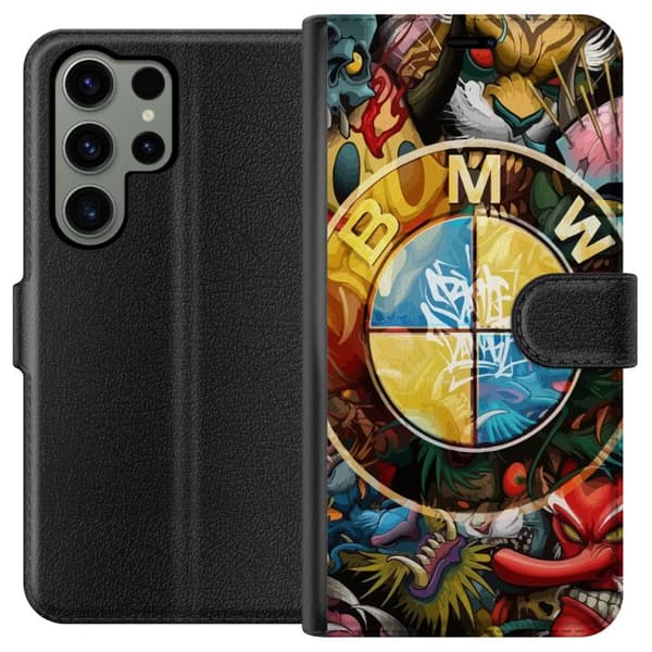 Kompatibel Tegnebogsetui til Samsung Galaxy S23 Ultra BMW