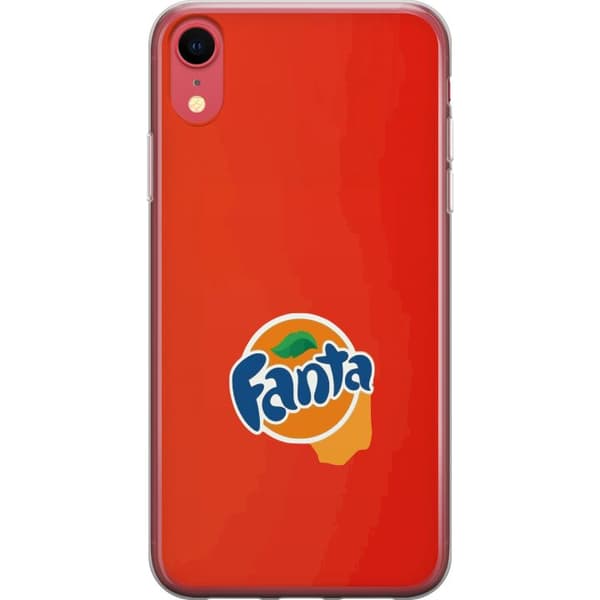 Kompatibelt Mobildeksel til Apple iPhone XR Stilren appelsinforme design