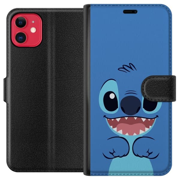 Kompatibel Tegnebogsetui til Apple iPhone 11 Stitch