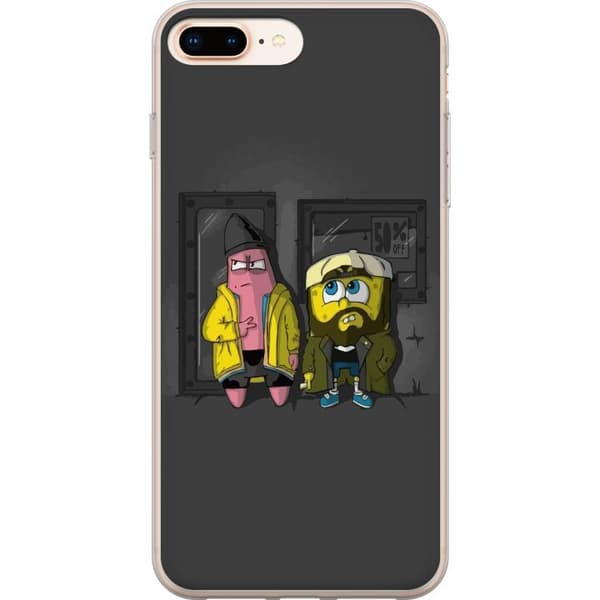 Kompatibel Mobilcover til Apple iPhone 8 Plus Spongebob