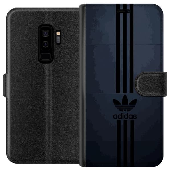 Kompatibel Tegnebogsetui til Samsung Galaxy S9+ Adidas