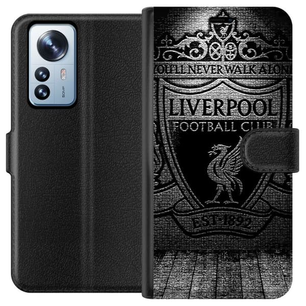 Kompatibelt Plånboksfodral till Xiaomi 12 Pro Liverpool