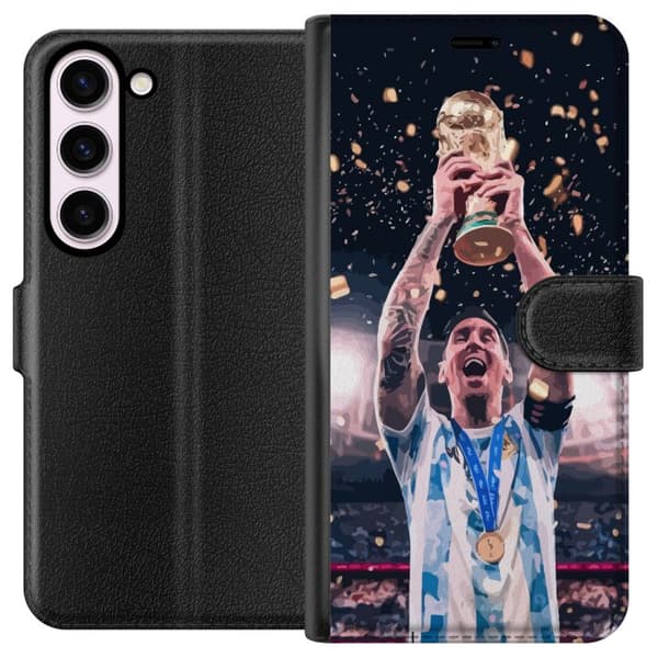 Kompatibelt Plånboksfodral till Samsung Galaxy S23 Messi