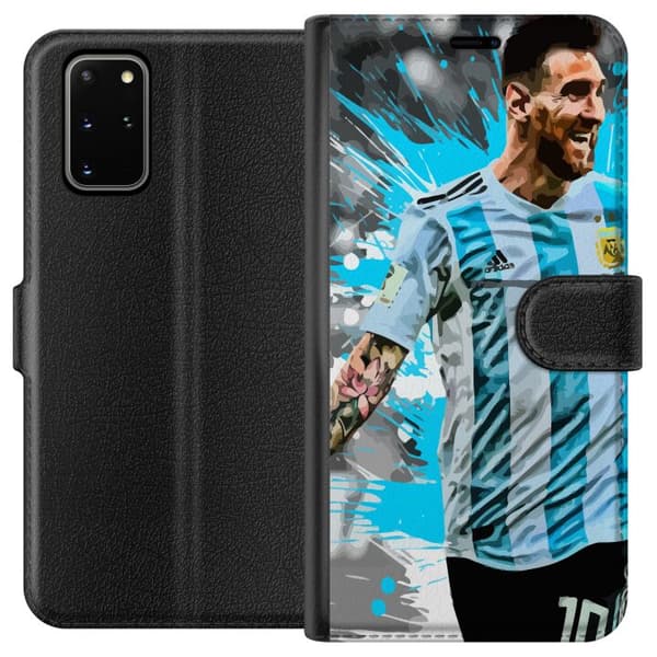 Kompatibelt Plånboksfodral till Samsung Galaxy S20+ Lionel Messi