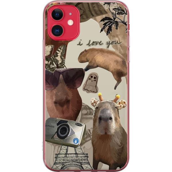 Kompatibelt Mobildeksel til Apple iPhone 11 Capybara