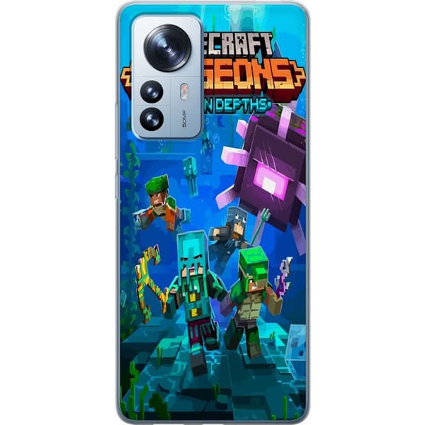 Kompatibel Mobilcover til Xiaomi 12 Pro Minecraft