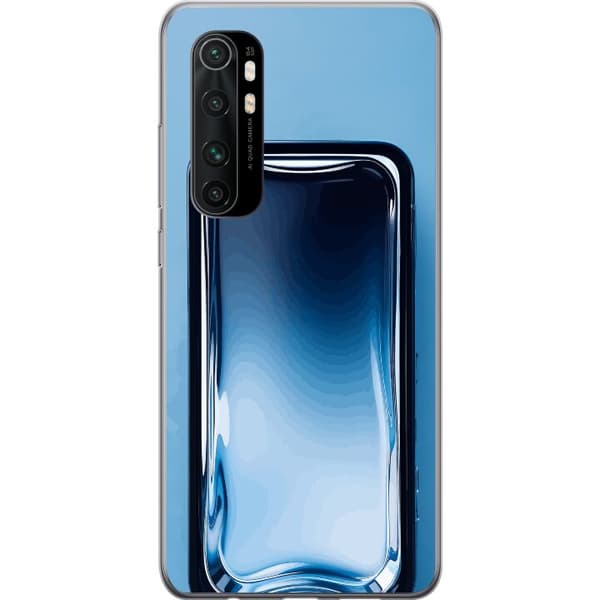 Kompatibel Mobilcover til Xiaomi Mi Note 10 Lite Blå glaseffekt