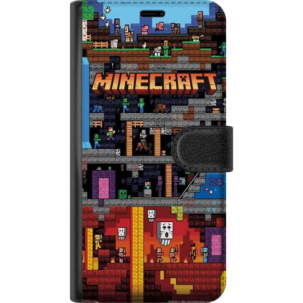 Kompatibelt Lommeboketui til Apple iPhone SE (2016) Minecraft