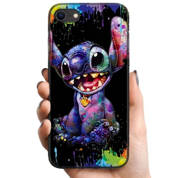 Kompatibelt Mobilskal till Apple iPhone SE (2020) Lilo and Stitch