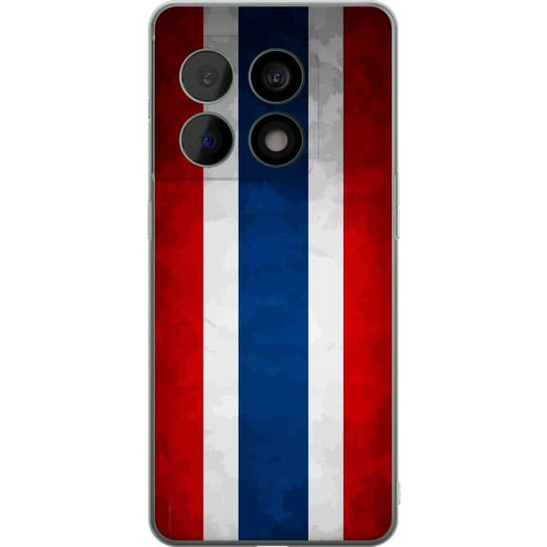 Kompatibelt Mobildeksel til OnePlus 10 Pro Thai flagg i stilren retrodesign