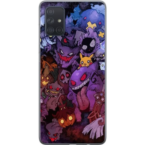 Kompatibelt Mobildeksel til Samsung Galaxy A71 Pokemon Haunter