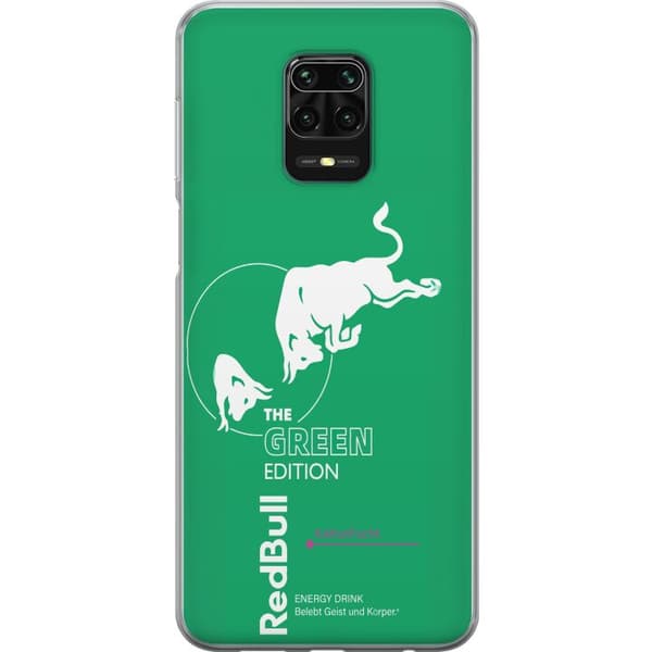 Kompatibelt Mobildeksel til Xiaomi Redmi Note 9S Moderne grønn drikkeinspirert design