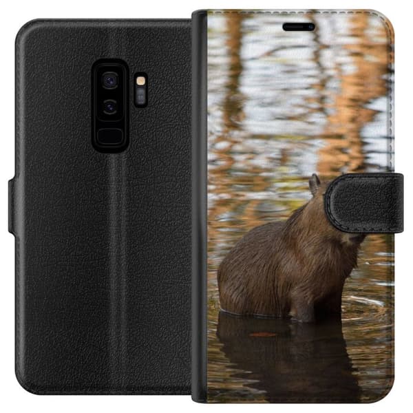 Yhteensopiva Lompakkokotelo Samsung Galaxy S9+ Capybara