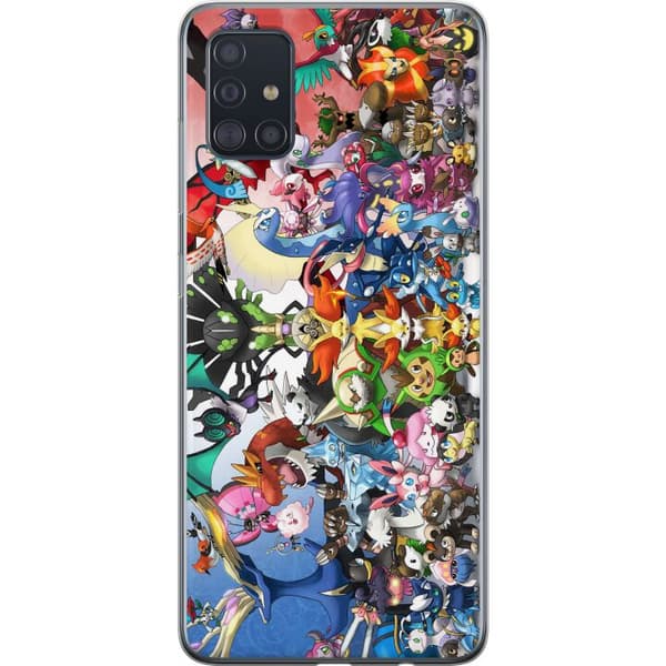 Kompatibelt Mobildeksel til Samsung Galaxy A51 Pokemon