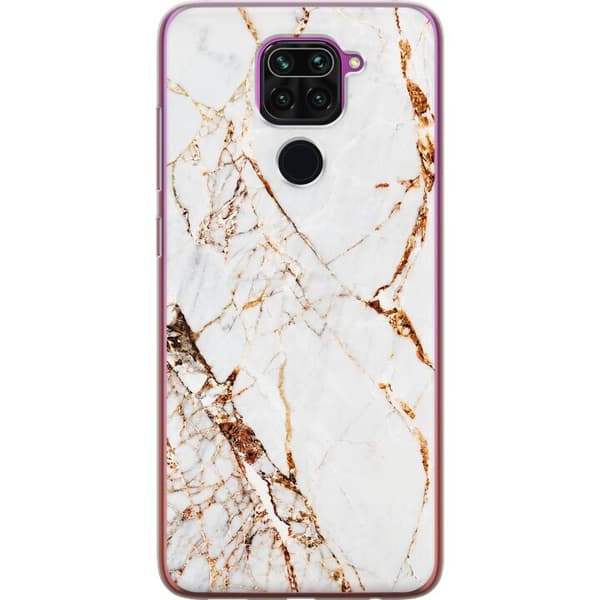 Kompatibelt Mobilskal till Xiaomi Redmi Note 9 Golden Veins