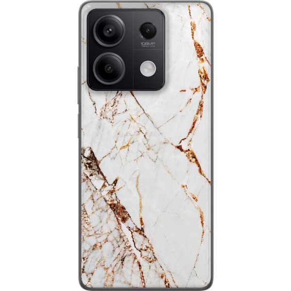Kompatibelt Mobildeksel til Xiaomi Redmi Note 13 Gyldne årer