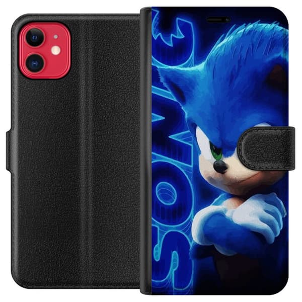 Kompatibelt Plånboksfodral till Apple iPhone 11 Sonic the Hedgehog