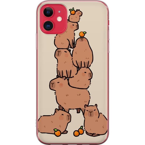 Kompatibel Mobilcover til Apple iPhone 11 Kapybara