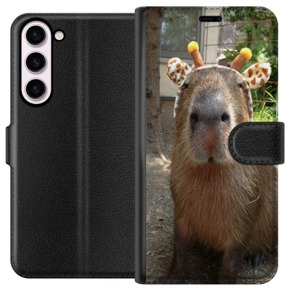 Kompatibel Tegnebogsetui til Samsung Galaxy S23+ Capybara