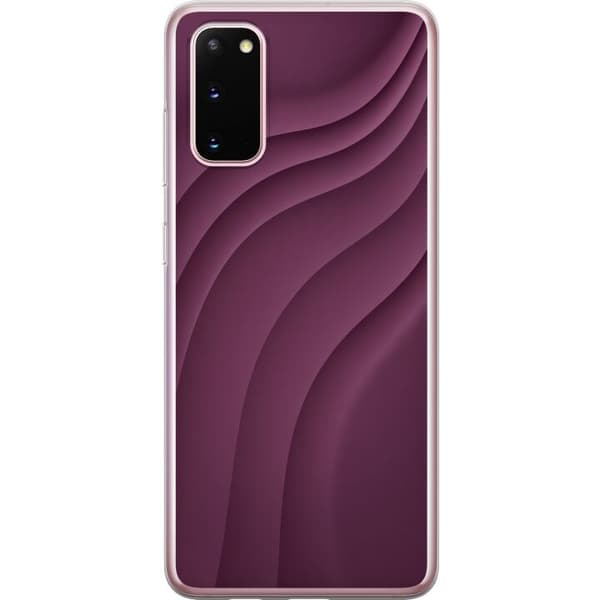 Kompatibelt Mobilskal till Samsung Galaxy S20 Plum Motion