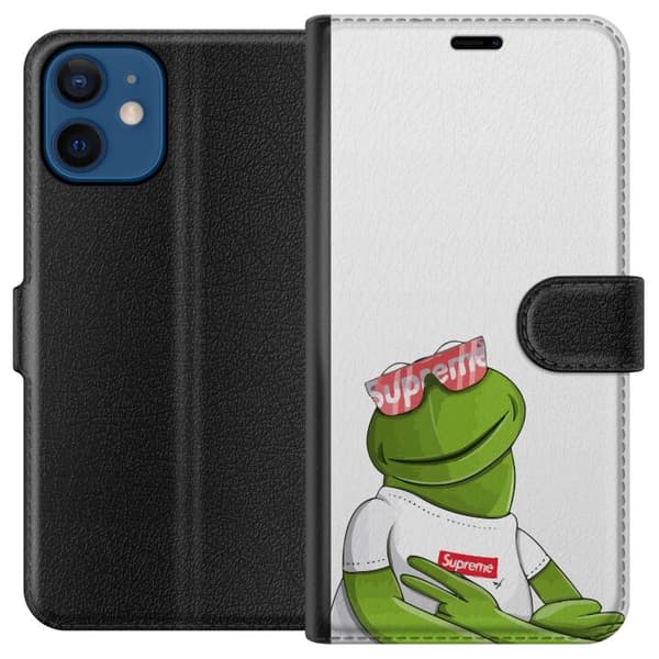 Kompatibel Tegnebogsetui til Apple iPhone 12 Kermit SUP