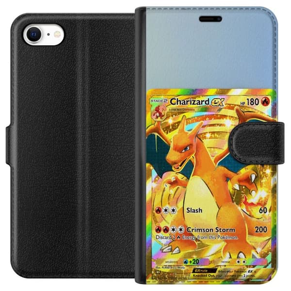Yhteensopiva Lompakkokotelo Apple iPhone 6s Premiumkuva Charizard EX:stä
