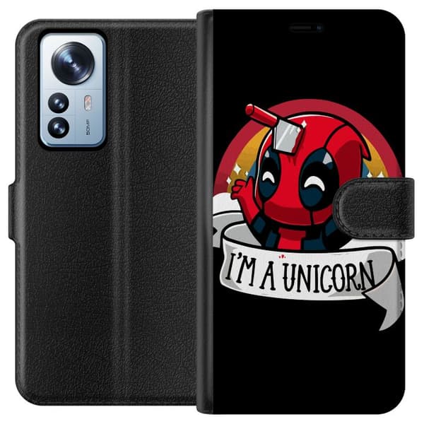 Yhteensopiva Lompakkokotelo Xiaomi 12 Pro Deadpool