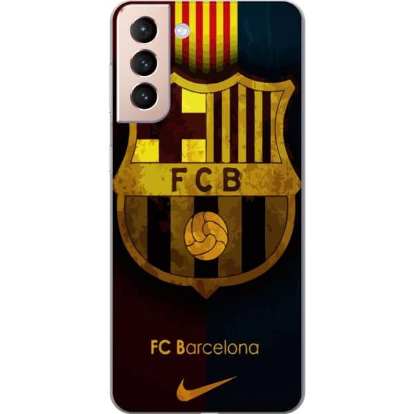 Kompatibelt Mobildeksel til Samsung Galaxy S21 FC Barcelona