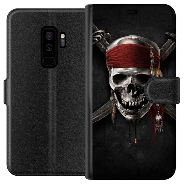 Kompatibel Tegnebogsetui til Samsung Galaxy S9+ Pirat