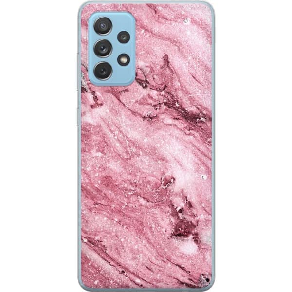Kompatibelt Mobilskal till Samsung Galaxy A52 5G Rosa