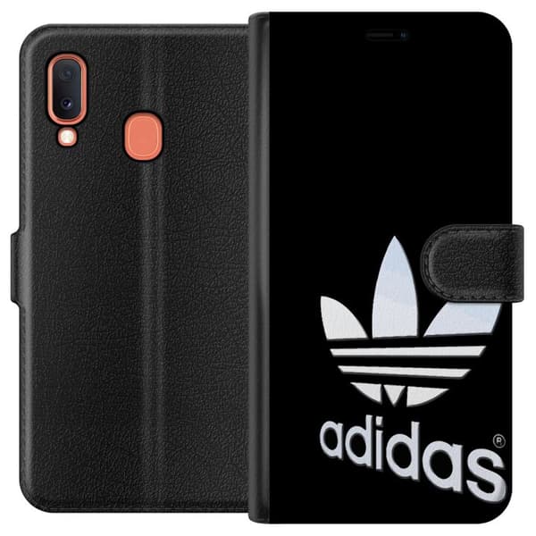 Kompatibelt Lommeboketui til Samsung Galaxy A20e Adidas