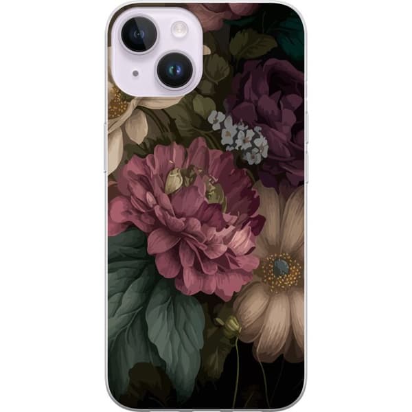 Kompatibel Mobilcover til Apple iPhone 14 Blomster