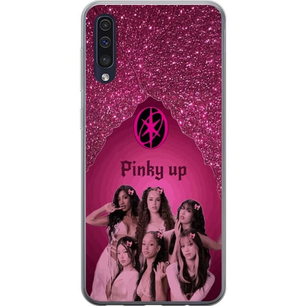 Kompatibelt Mobildeksel til Samsung Galaxy A50 KATSEYE Pinky Up