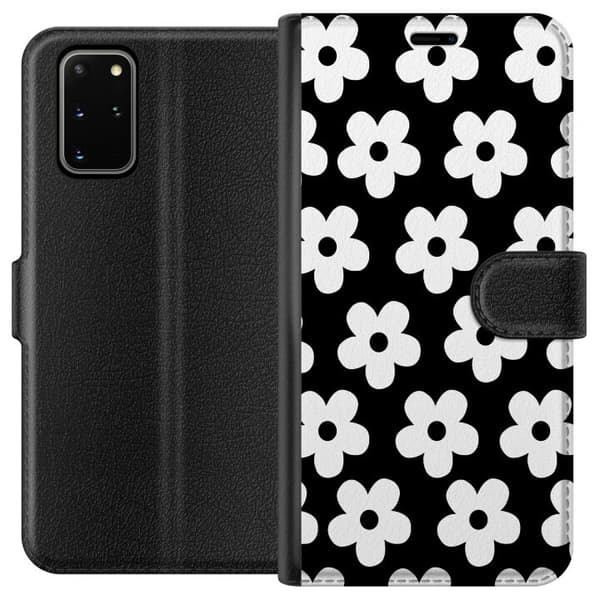 Kompatibelt Plånboksfodral till Samsung Galaxy S20+ Blommor
