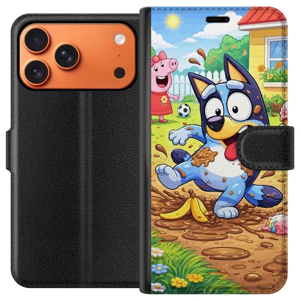 Yhteensopiva Lompakkokotelo Apple iPhone 17 Pro Max Sininen