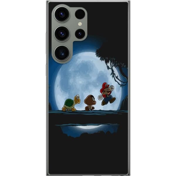 Kompatibelt Mobildeksel til Samsung Galaxy S23 Ultra Super Mario