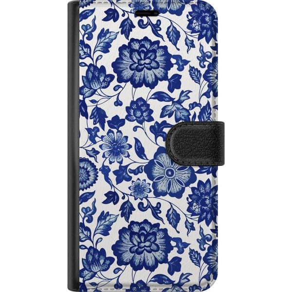 Kompatibel Tegnebogsetui til Samsung Galaxy S23 Blomster