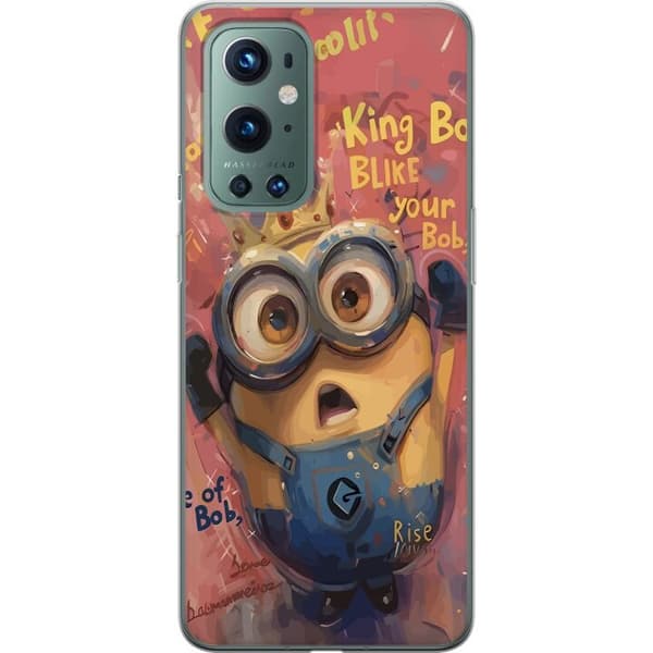 Kompatibelt Mobilskal till OnePlus 9 Pro Minion Med Krona