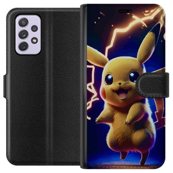 Kompatibelt Lommeboketui til Samsung Galaxy A52s 5G Pikachu