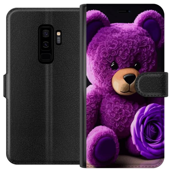 Kompatibel Tegnebogsetui til Samsung Galaxy S9+ Teddy Bær