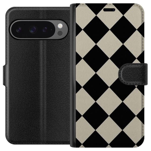 Kompatibel Tegnebogsetui til Google Pixel 9 Pro XL Mono-diamant