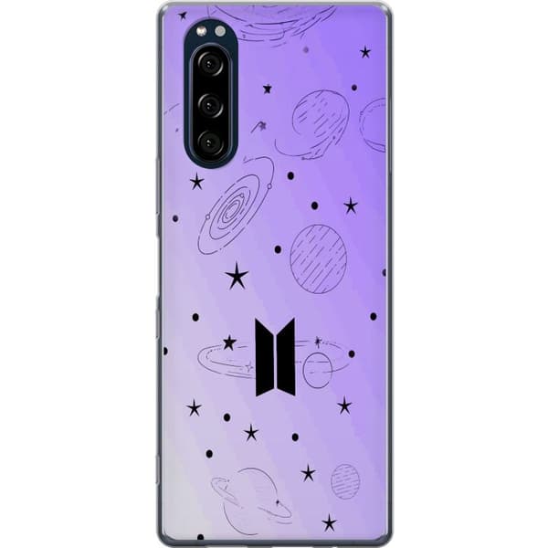 Kompatibelt Mobildeksel til Sony Xperia 5 Minimalistisk K-pop og verdensromstema