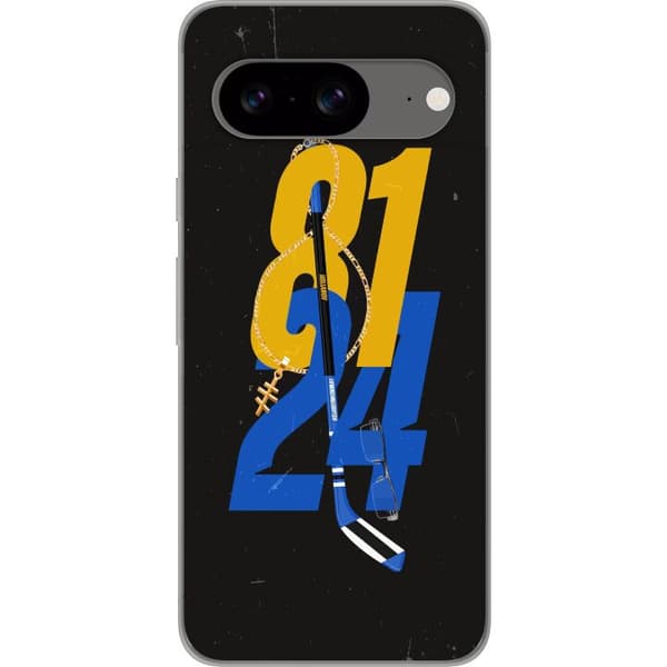 Kompatibelt Mobilskal till Google Pixel 8 Hockeynummer med klubba