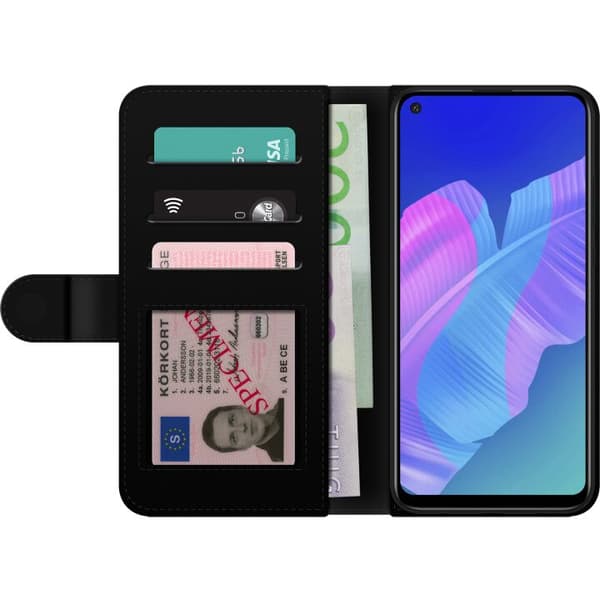 Kompatibelt Plånboksfodral till Huawei P40 lite E BTS