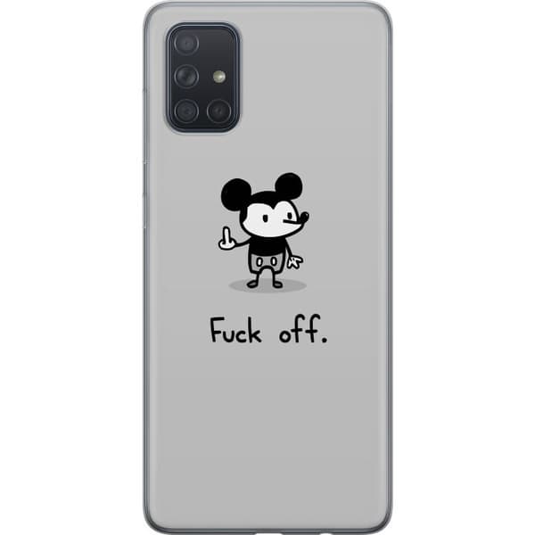 Kompatibelt Mobildeksel til Samsung Galaxy A71  Mikke Mus Knull