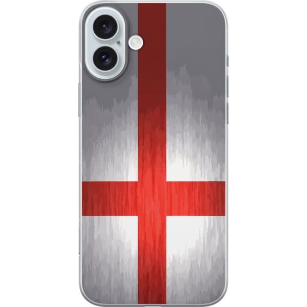 Kompatibelt Mobildeksel til Apple iPhone 16 Plus Englands flagga