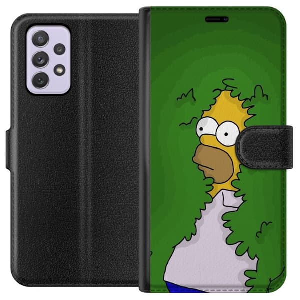 Kompatibelt Lommeboketui til Samsung Galaxy A52s 5G Homer Simpson