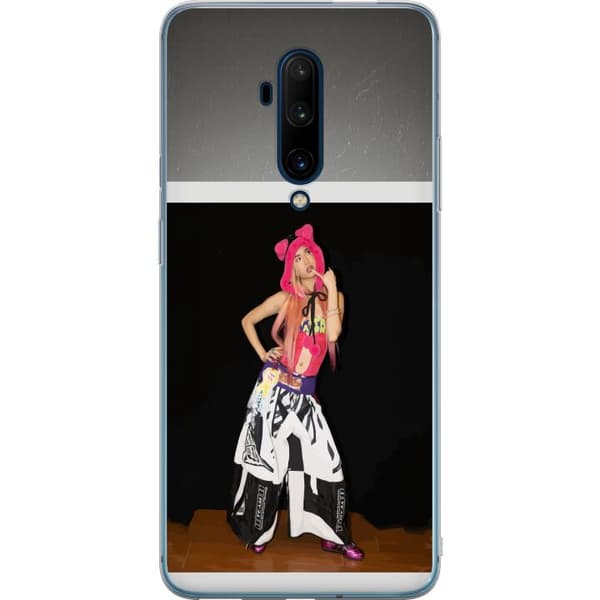 Kompatibel Mobilcover til OnePlus 7T Pro KATSEYE rosa modeporträtt