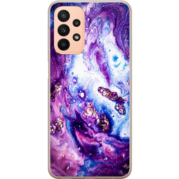 Kompatibelt Mobilskal till Samsung Galaxy A23 Lila